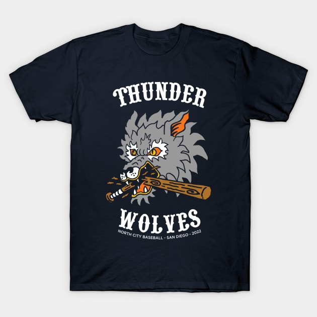 Thunder Wolves 2022 Team T-Shirt by Antlers and Engines